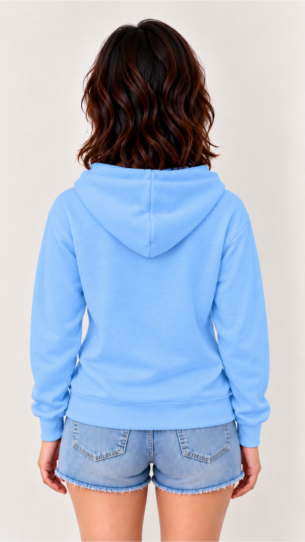 Custom Women's Hoodie-Blue
