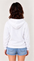 Custom Women's Hoodie-White