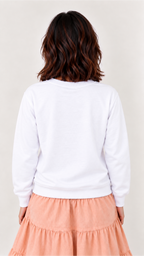Custom Women's Sweatshirt-White