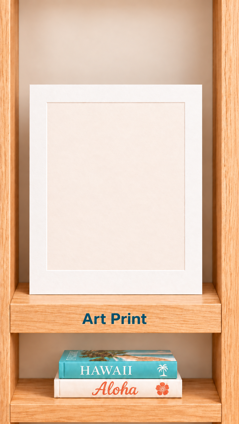 Custom 8 × 10 Art Print — White Matte