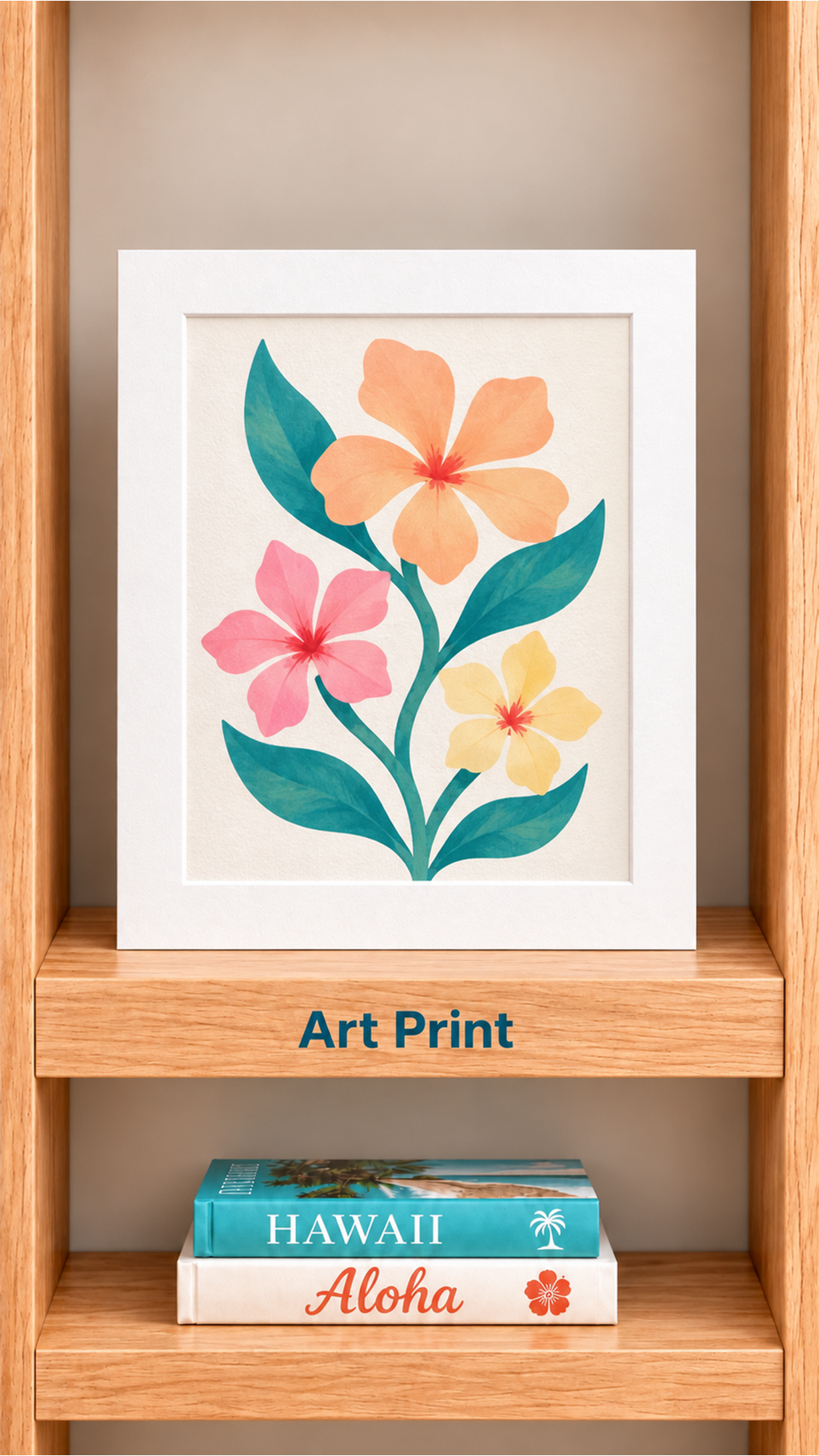 Custom 8 × 10 Art Print — White Matte