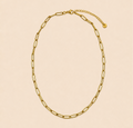 Base001 Paperclip Chain Necklace