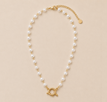 Base002 Pearl Toggle Necklace
