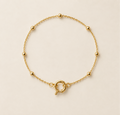 Base004 Gold Beaded Bracelet