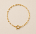 Base005 Thin Paperclip Bracelet