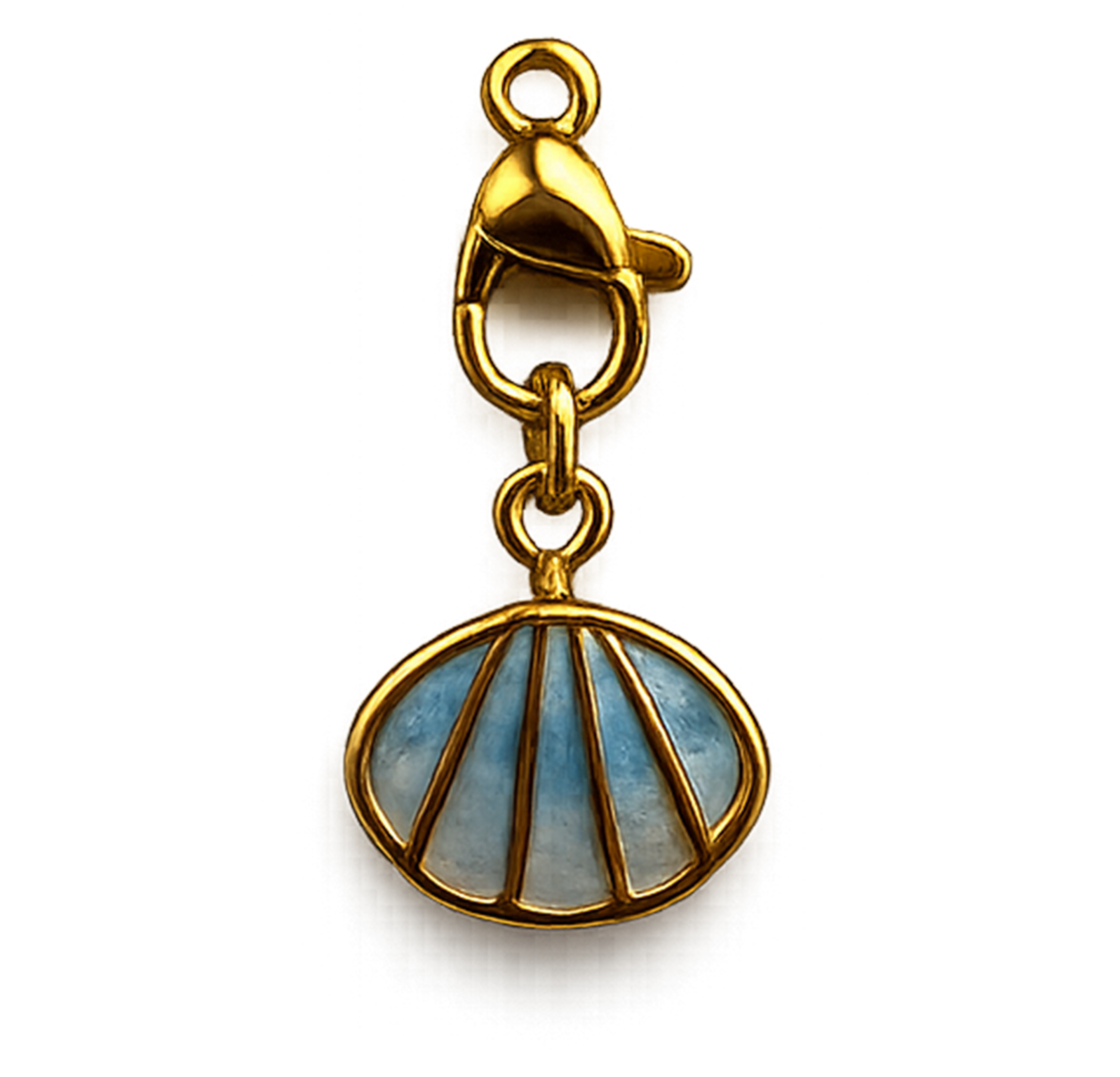 CH-CV-007 Gold Shell Charm