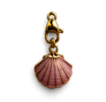 CH-CV-008 Pink Shell Charm