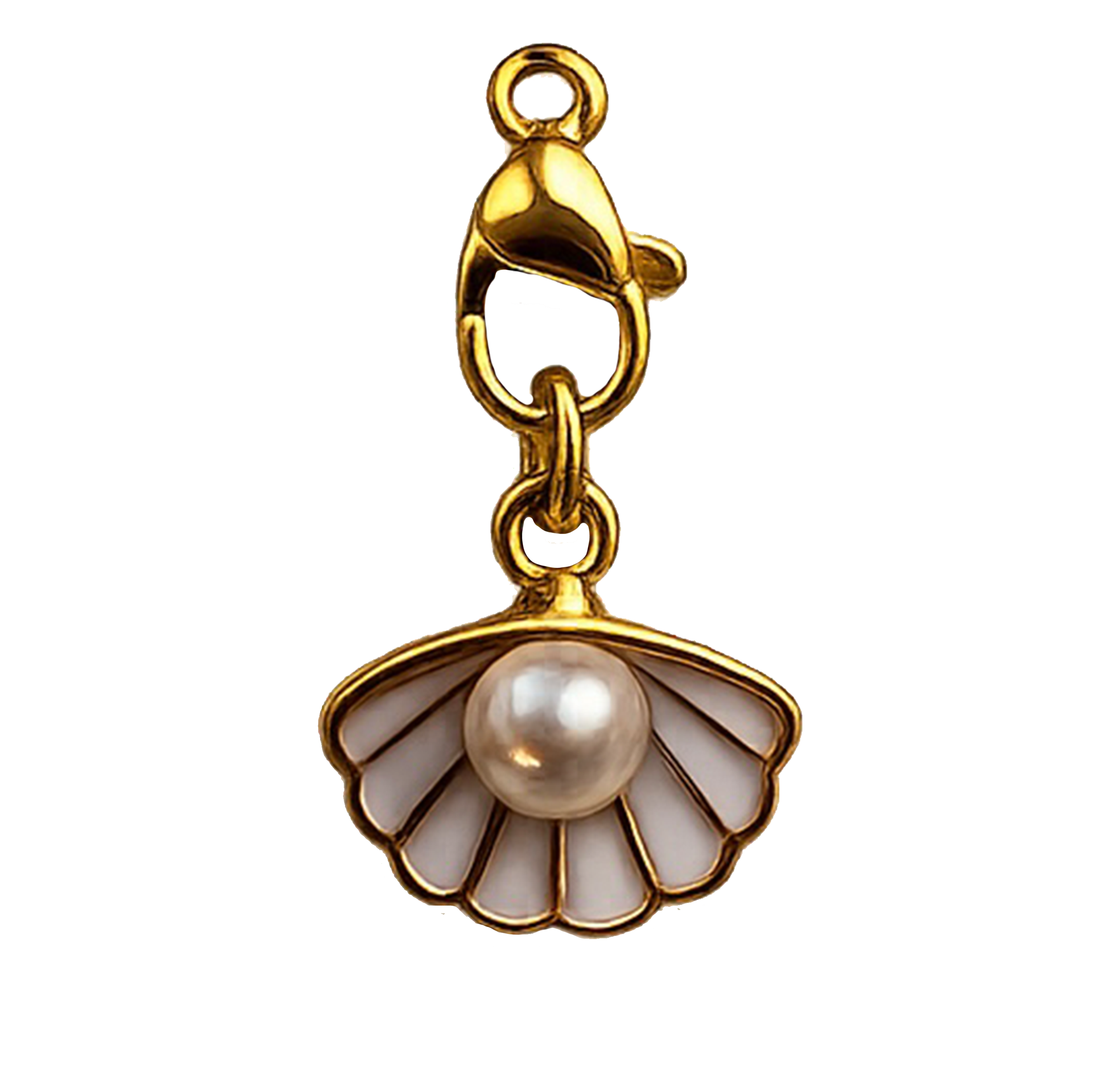CH-CV-016 Pearl Shell Charm