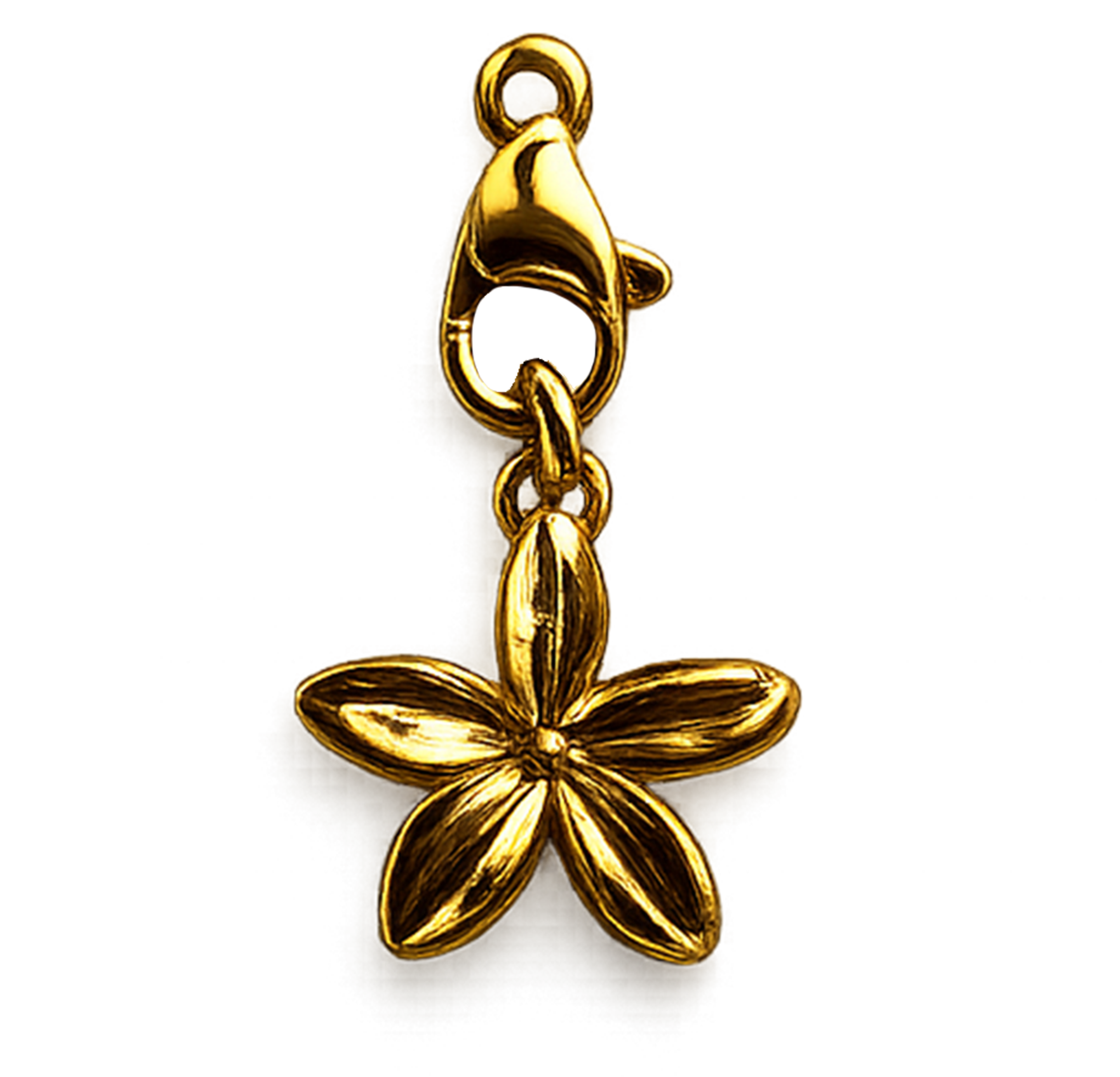 CH-CV-021 Plumeria Flower Charm