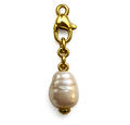 CH-LS-009 Elongated Pearl Charm