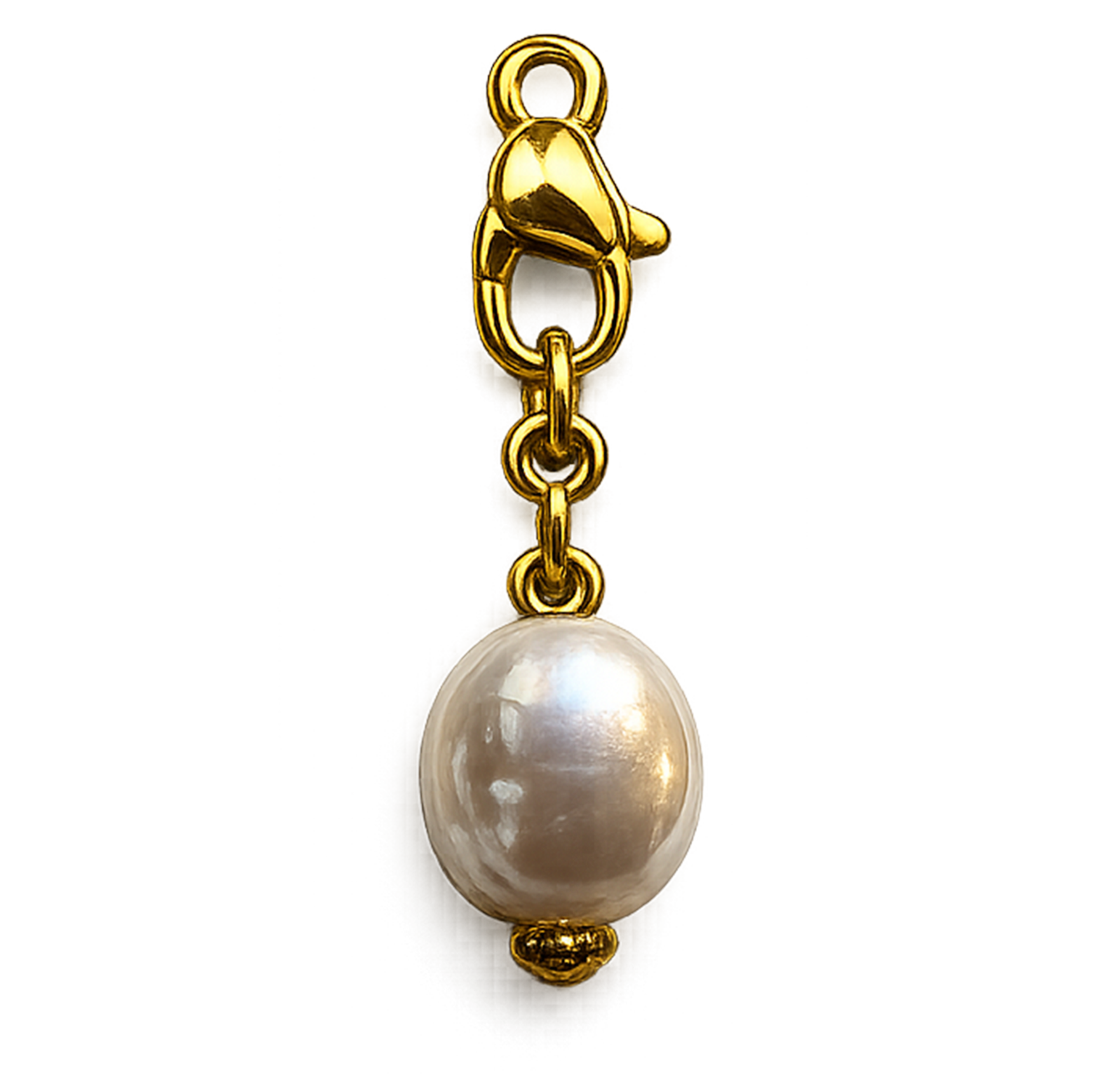 CH-LS-010 Organic Pearl Charm