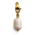 CH-LS-013 Mini Ribbed Pearl Charm
