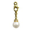 CH-LS-017 Rhinestone Pearl Charm