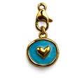 CH-SE-002 Heart Medallion Charm