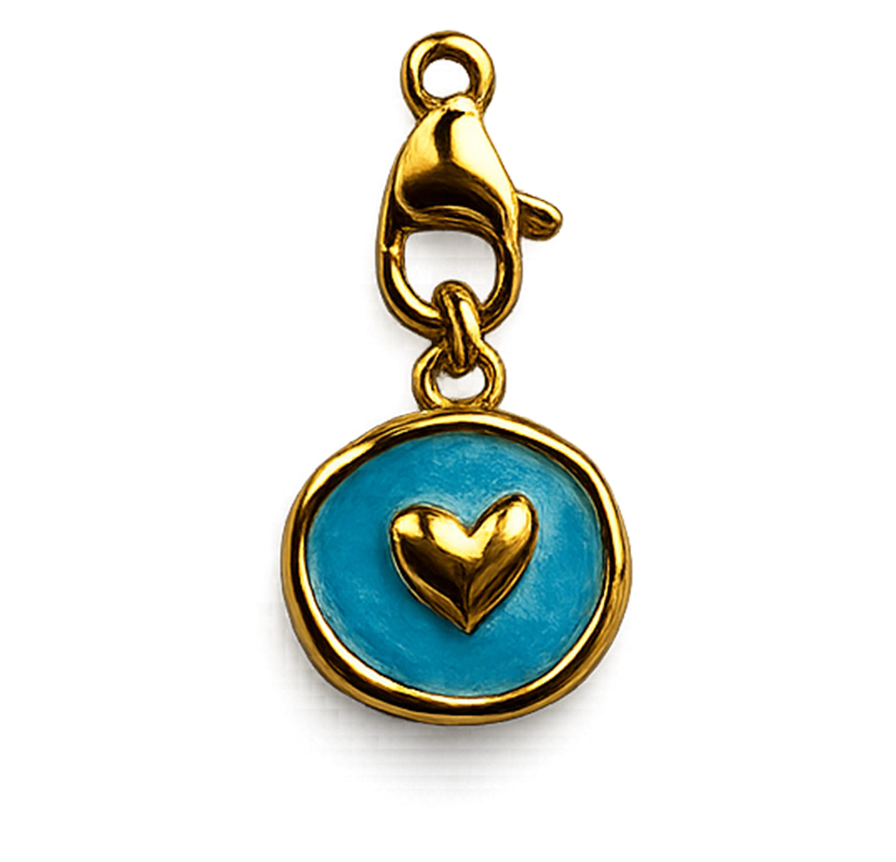 CH-SE-002 Heart Medallion Charm