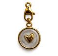 CH-SE-003 Heart Medallion Charm