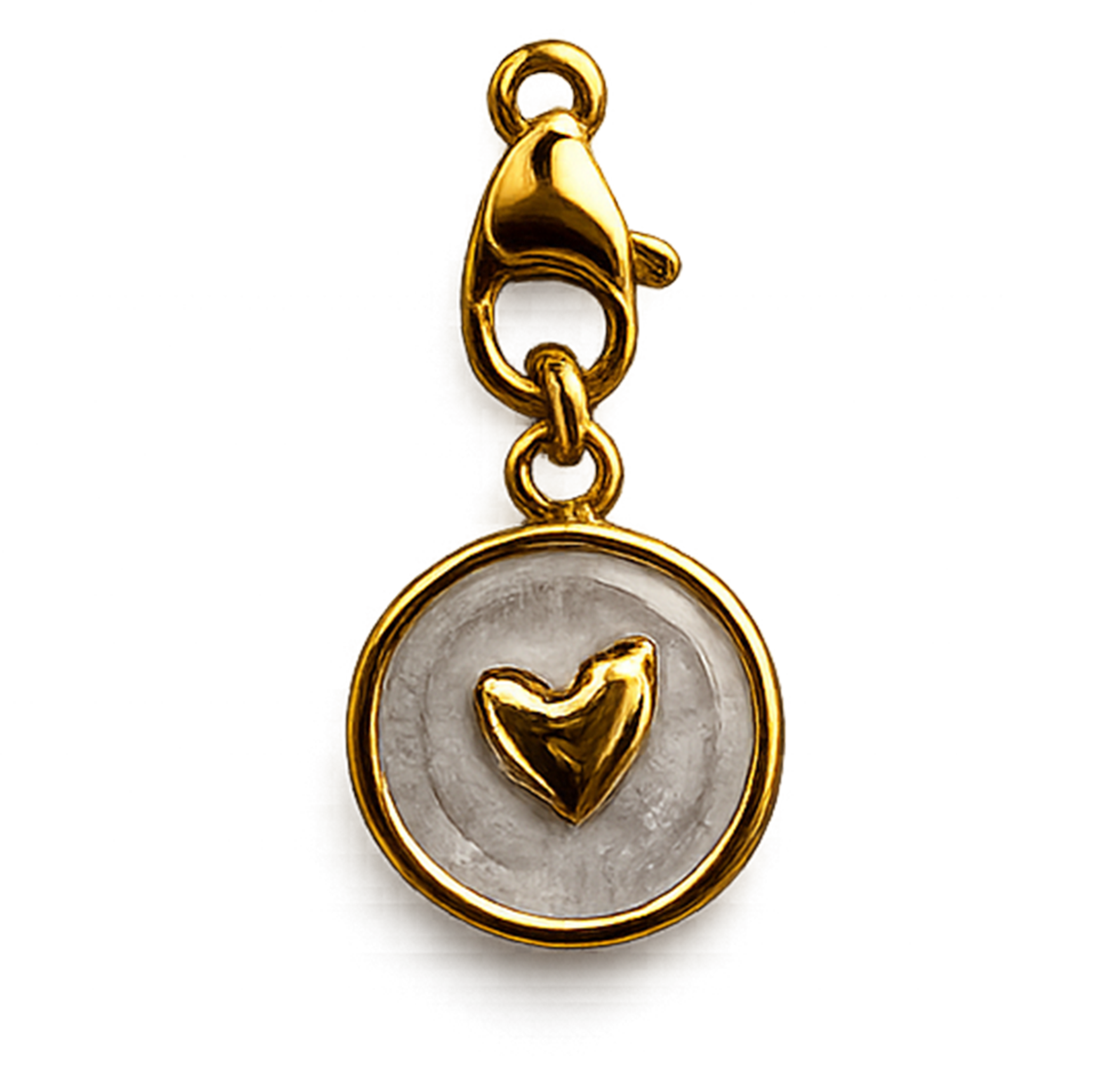 CH-SE-003 Heart Medallion Charm
