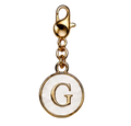 CH-SE-027 White Initial G Charm