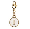 CH-SE-029 White Initial I Charm
