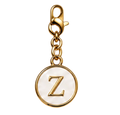 CH-SE-046 White Initial Z Charm