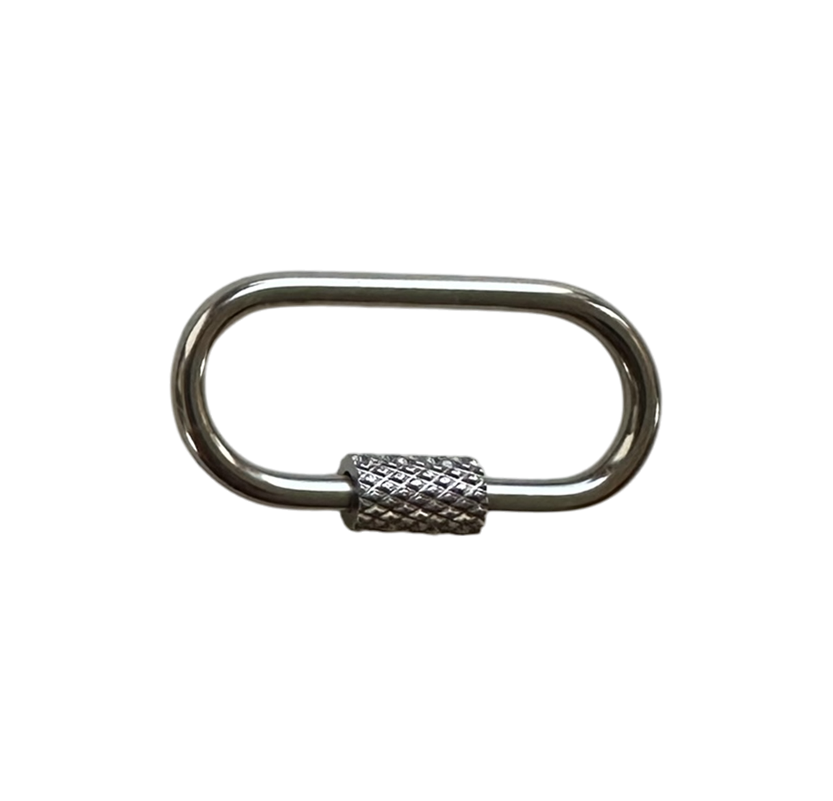 CN002 Silver Oval Screw Lock Connector