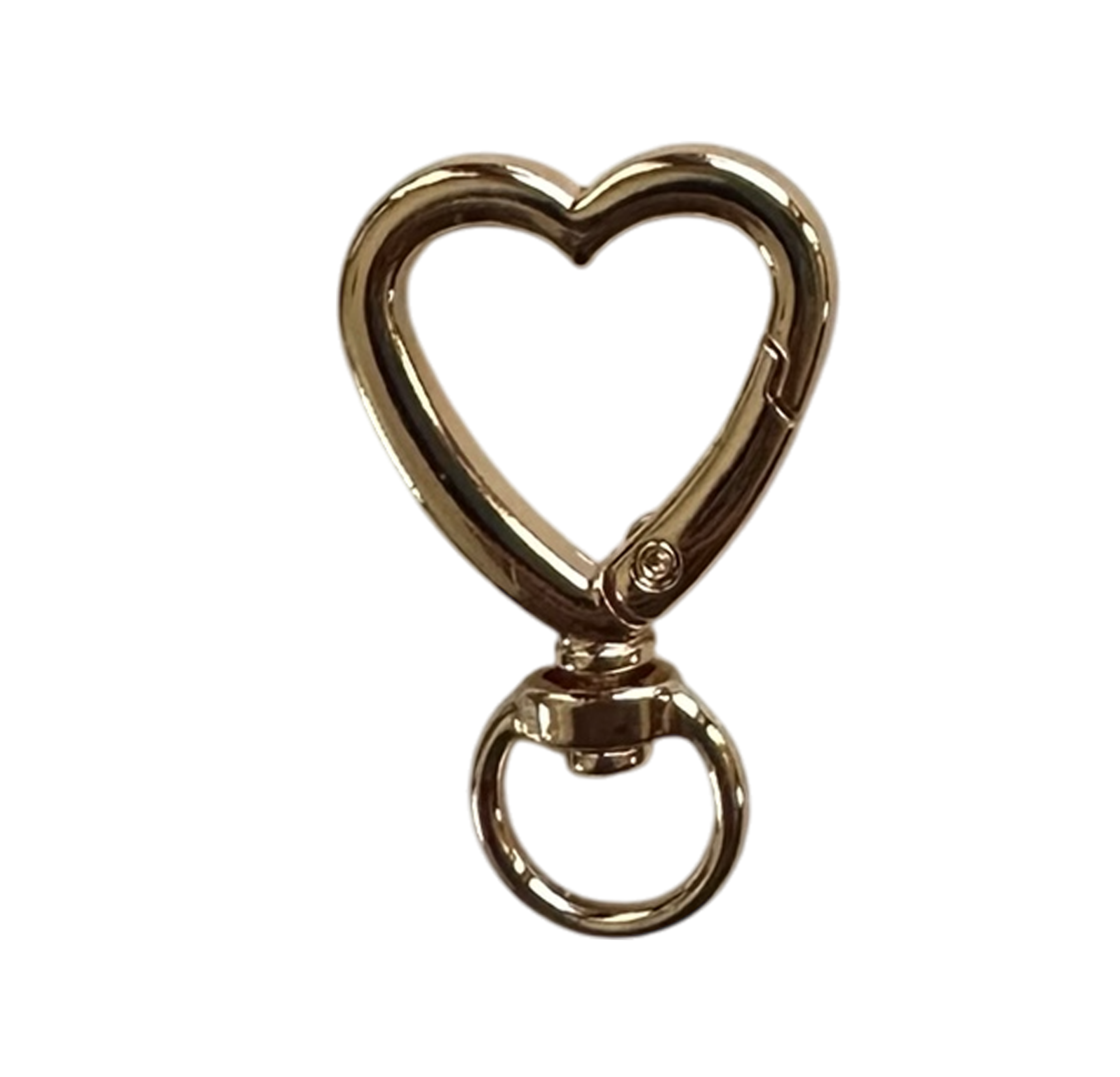 CN003 Gold Heart Lobster Clasp