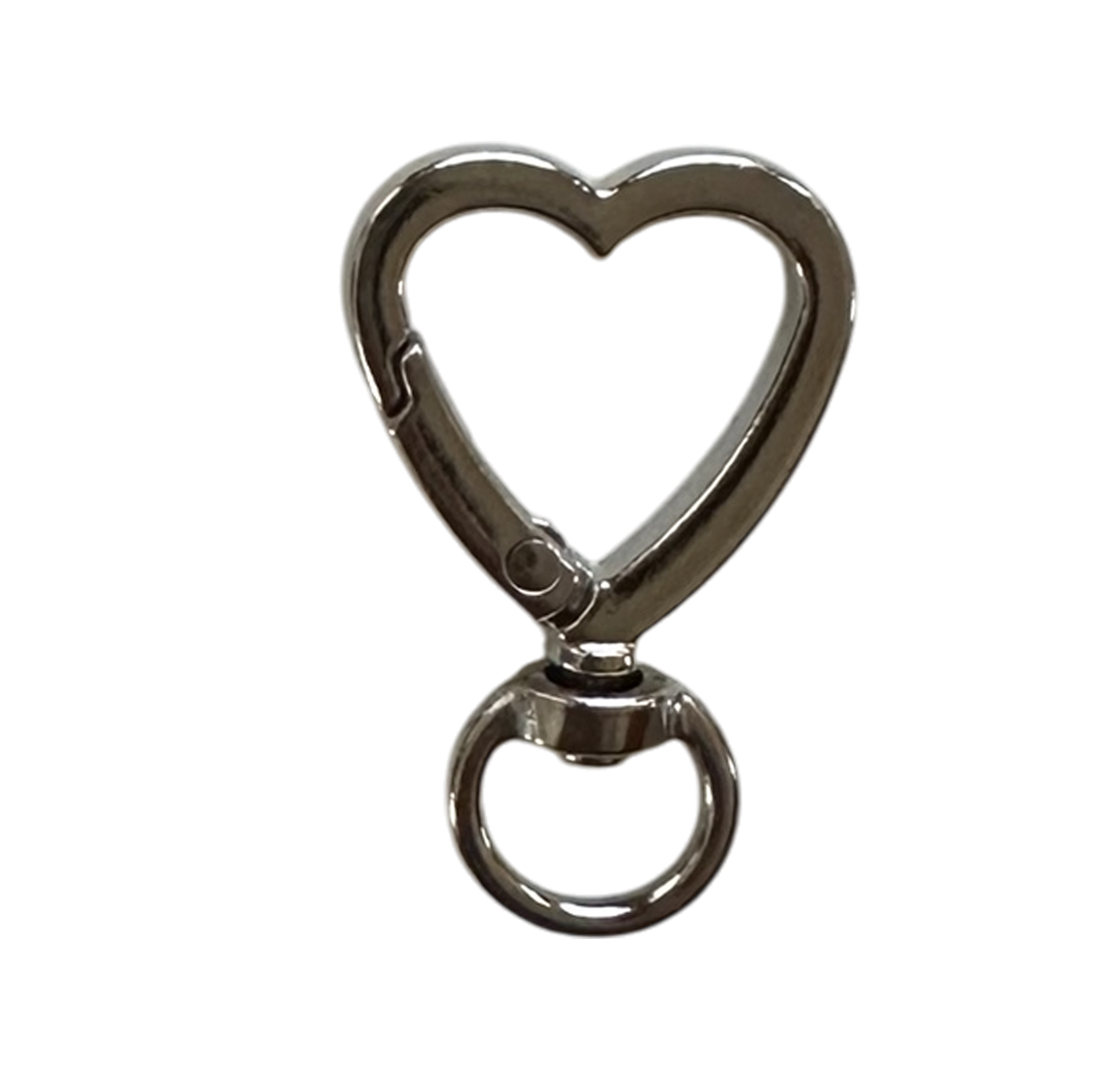 CN003 Silver Heart Lobster Clasp