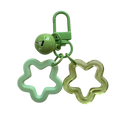 CN006 Green Flower Bell Connector Charm (Copy) (Copy)