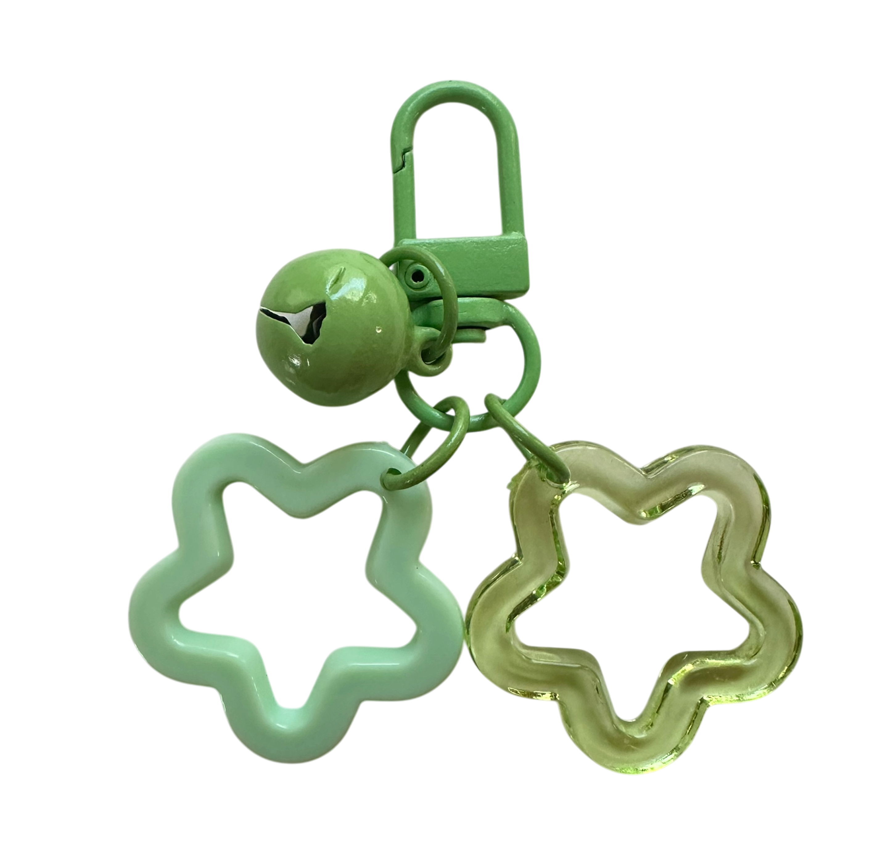 CN006 Green Flower Bell Connector Charm (Copy) (Copy)
