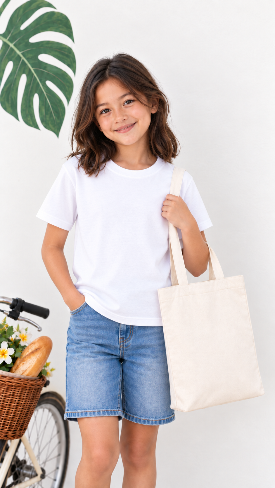Custom Youth T-Shirt — White