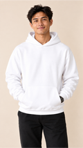 Custom Men's Hoodie-White