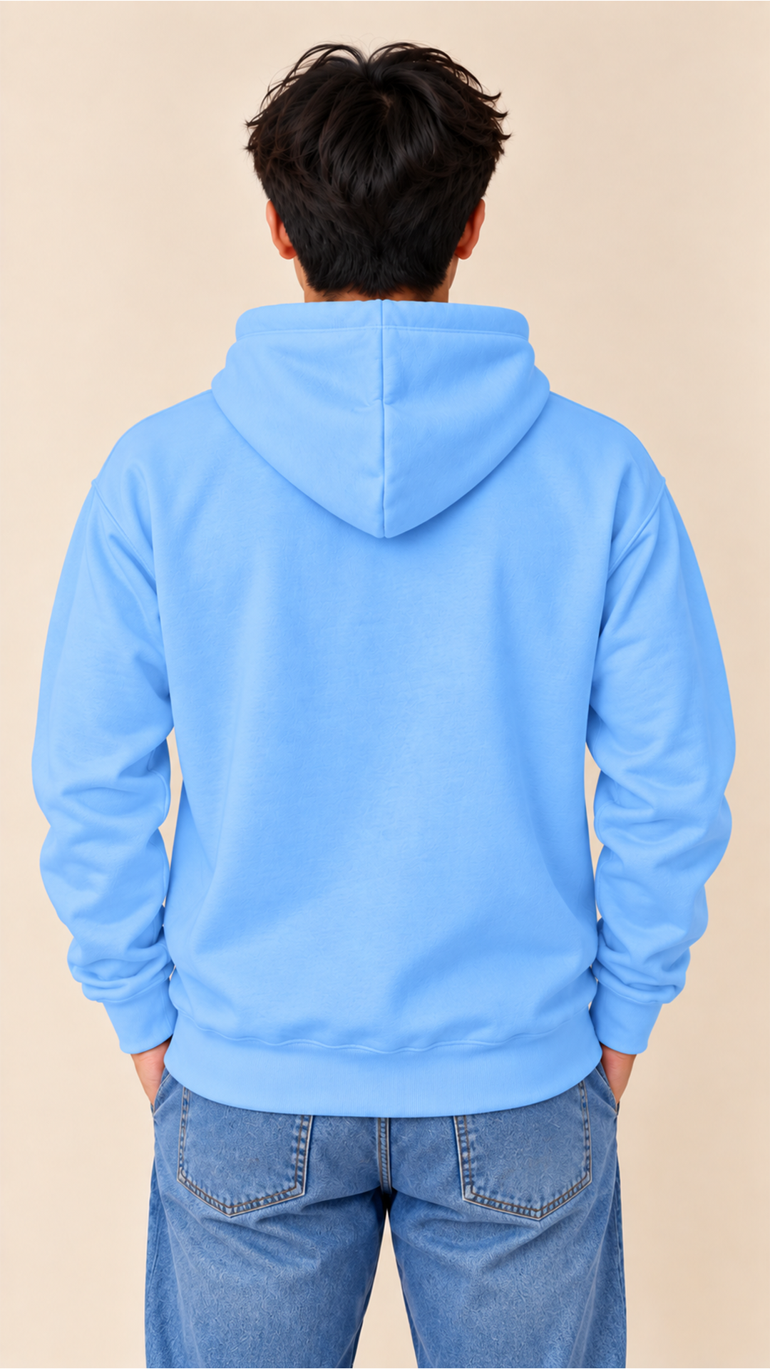 Custom Men's Hoodie-Blue