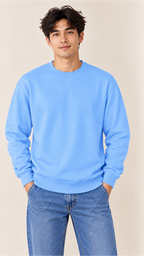 Custom Men's Sweatshirt-Blue