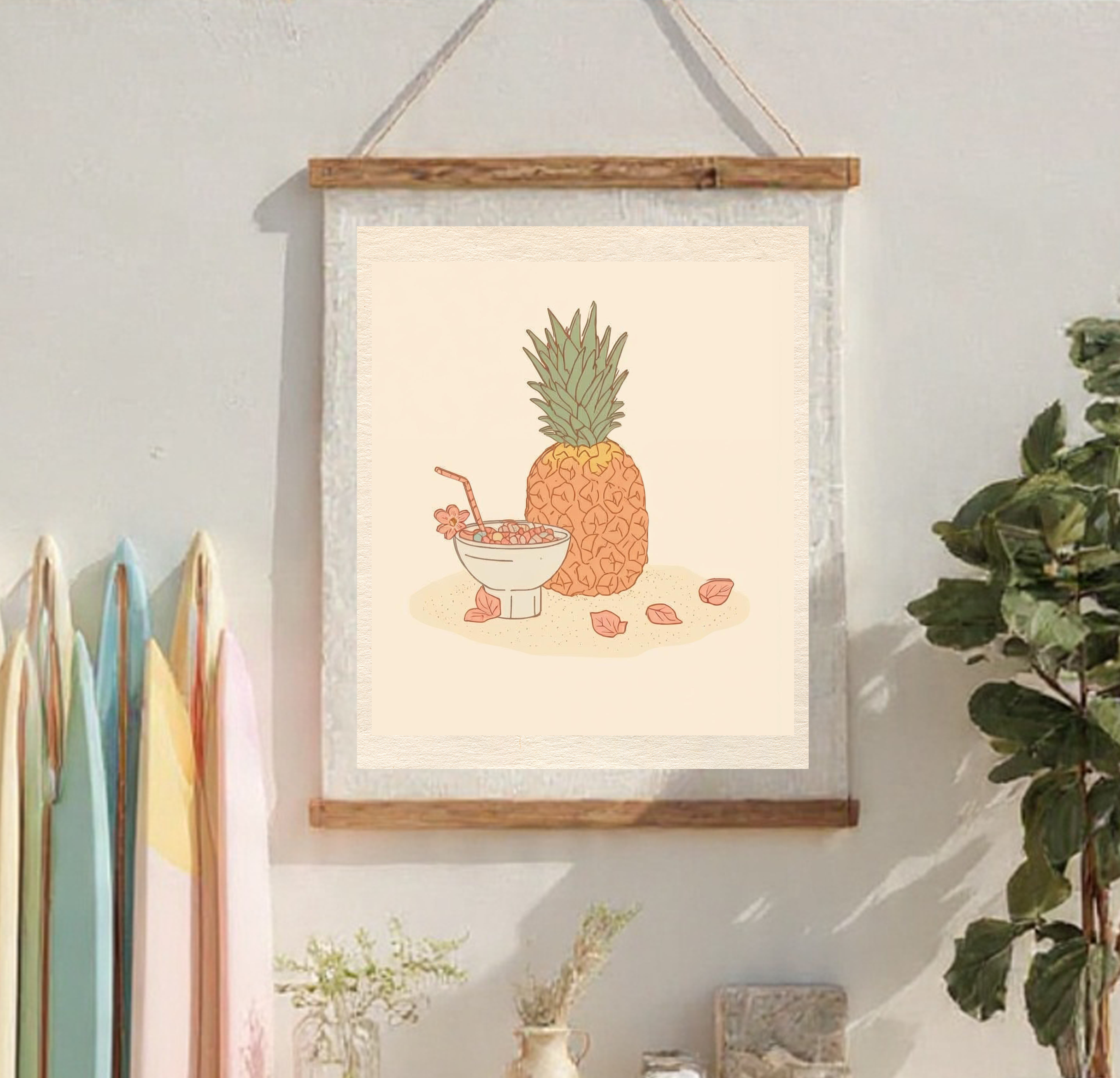 Pineapple and Shave Ice