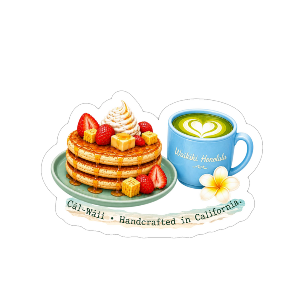 Hawaii Food Collection Sticker Sheet 03