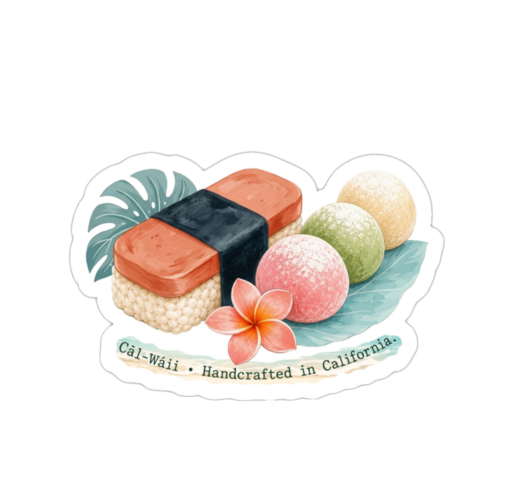 Hawaii Food Collection Sticker Sheet 01
