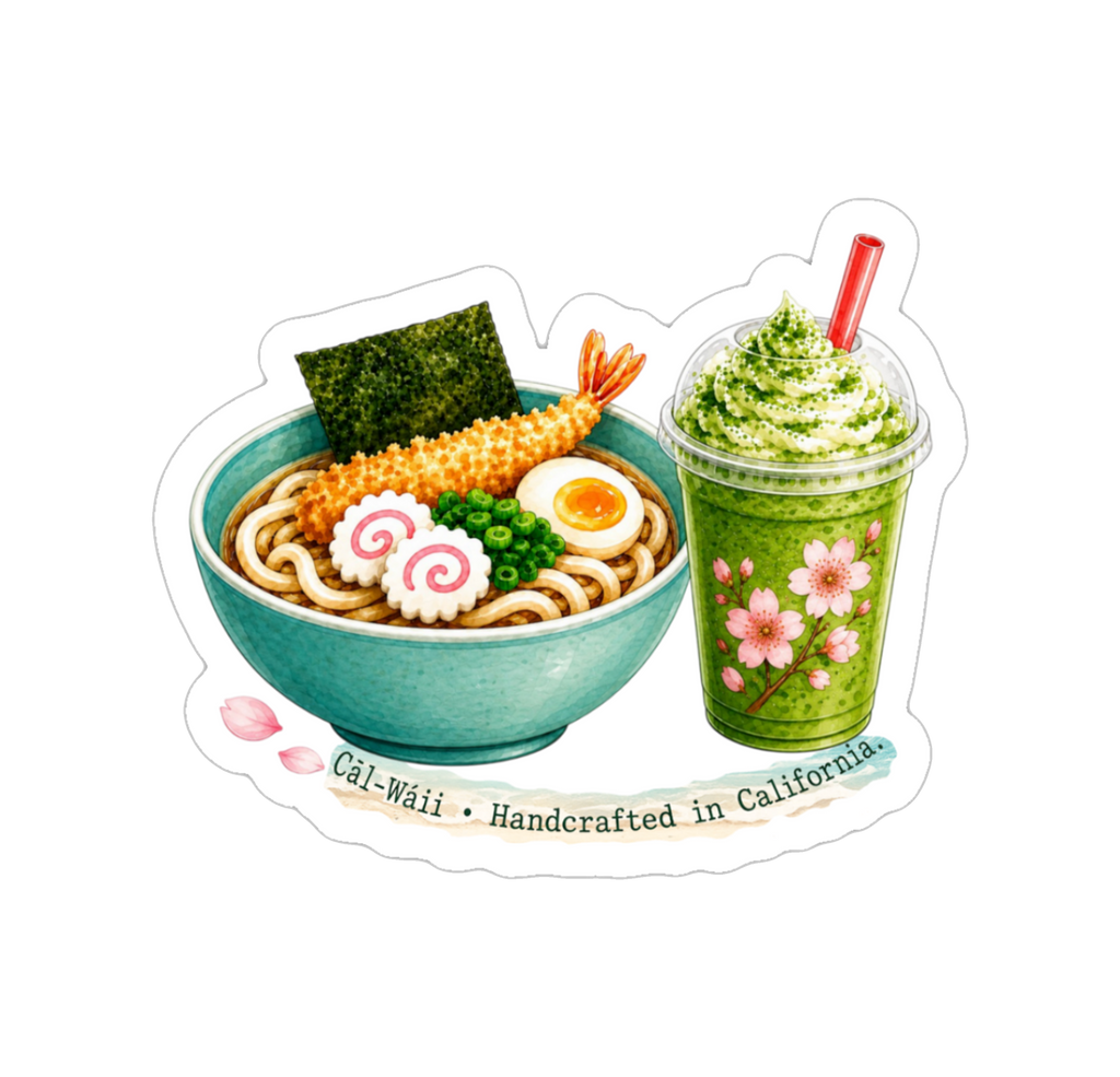 Hawaii Food Collection Sticker Sheet 02