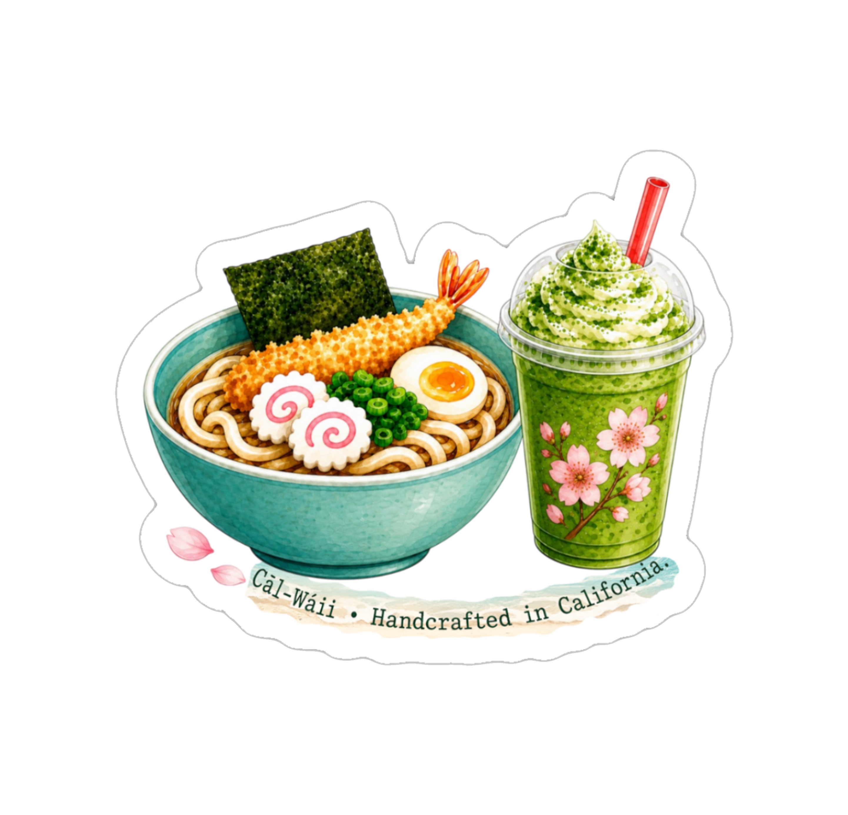Hawaii Food Collection Sticker Sheet 02