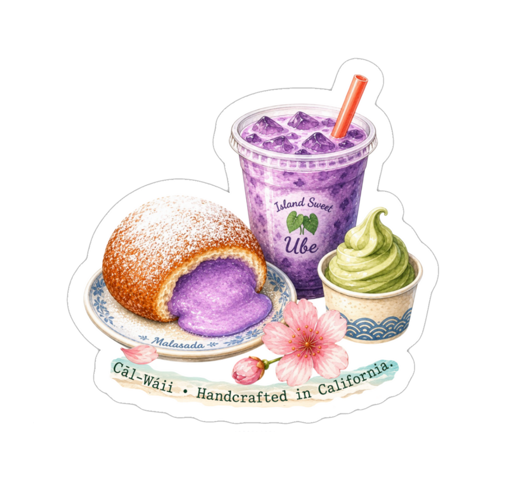 Hawaii Food Collection Sticker Sheet 02