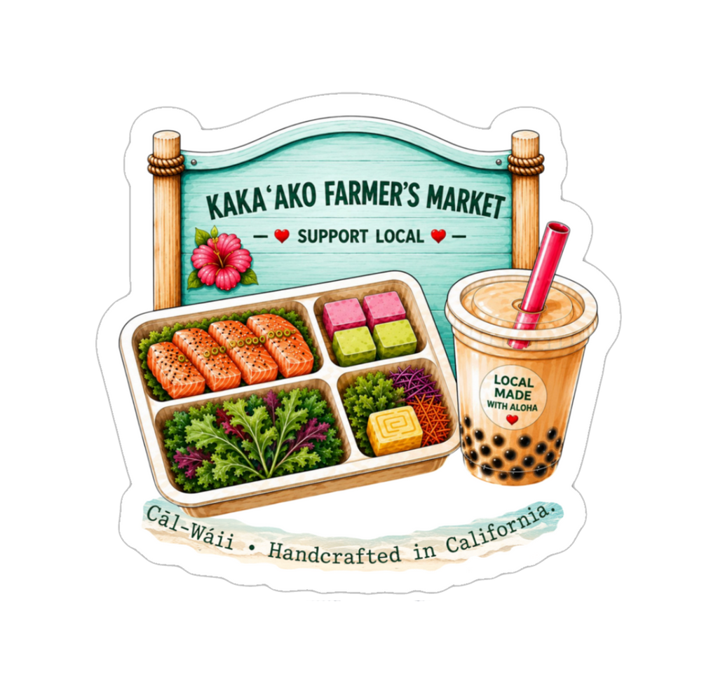 Hawaii Food Collection Sticker Sheet 03