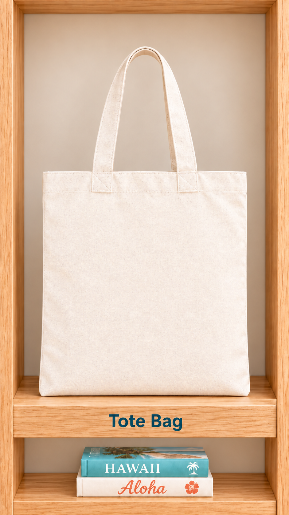 Custom Tote Bag — Natural