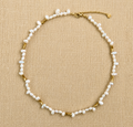 VB13-Irregularly Shaped Baroque Pearl Necklace