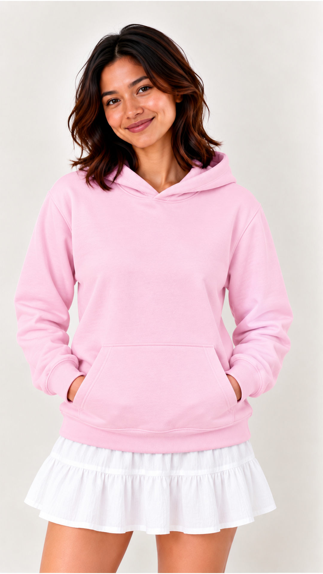 Custom Women's Hoodie-Pink