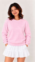 Custom Women's Sweatshirt-Pink