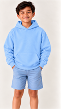 Custom Youth Boy Hoodie-Blue