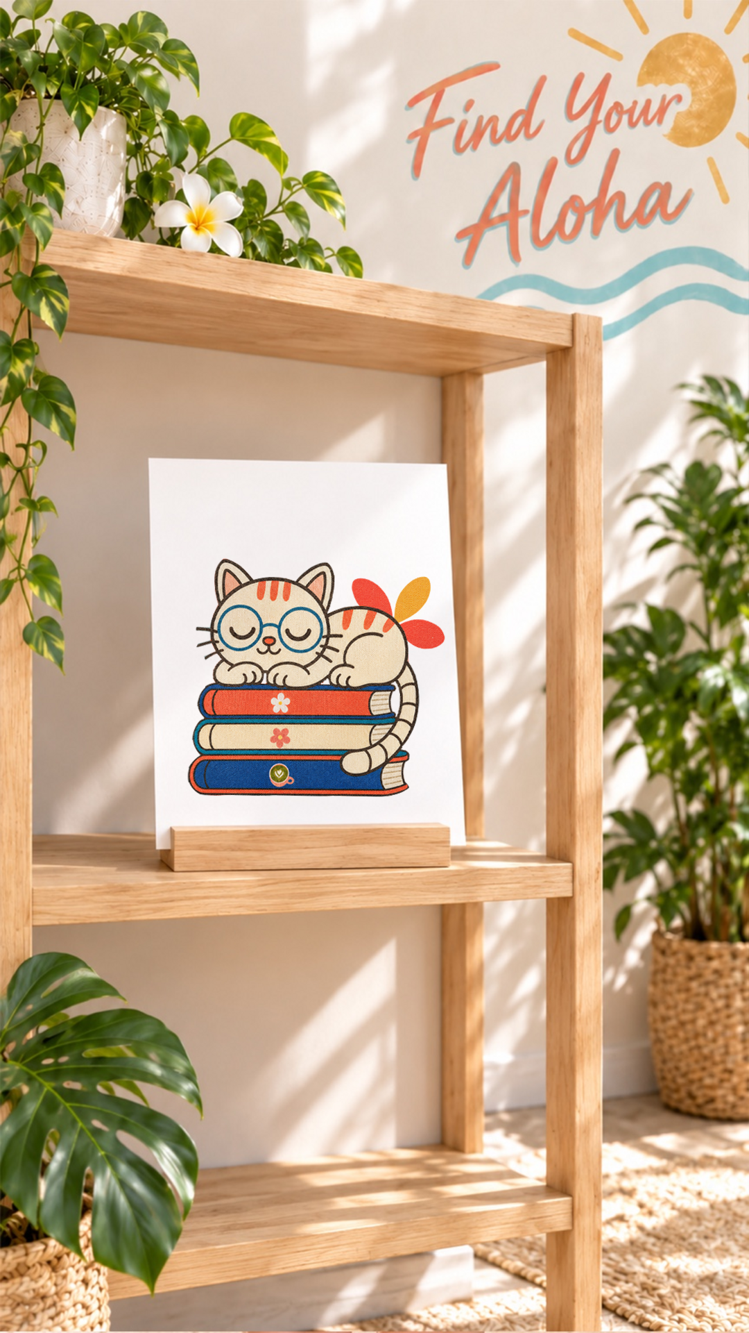 Cozy Cat & Books Collection