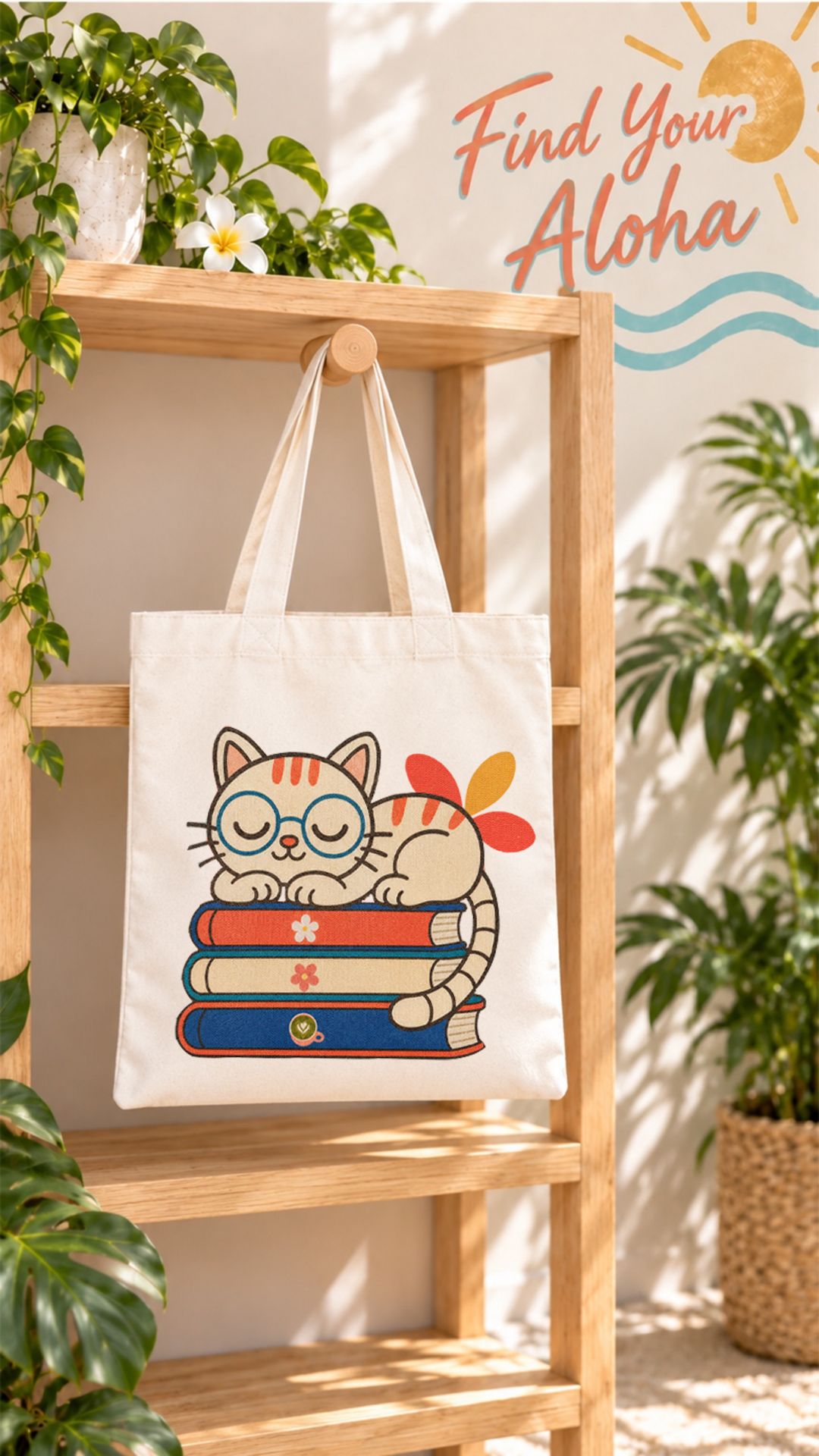 Cozy Cat & Books Collection