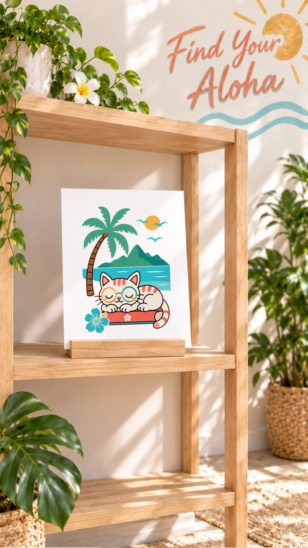 Rainbow Cat & Books Collection